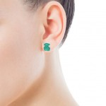 Tous - Color Silver Amazonite Earrings
